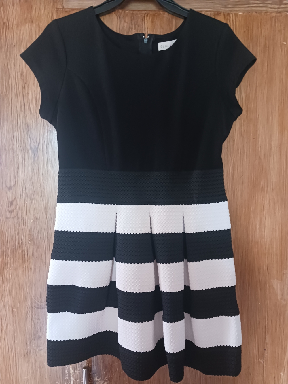 Black & White Striped Dress